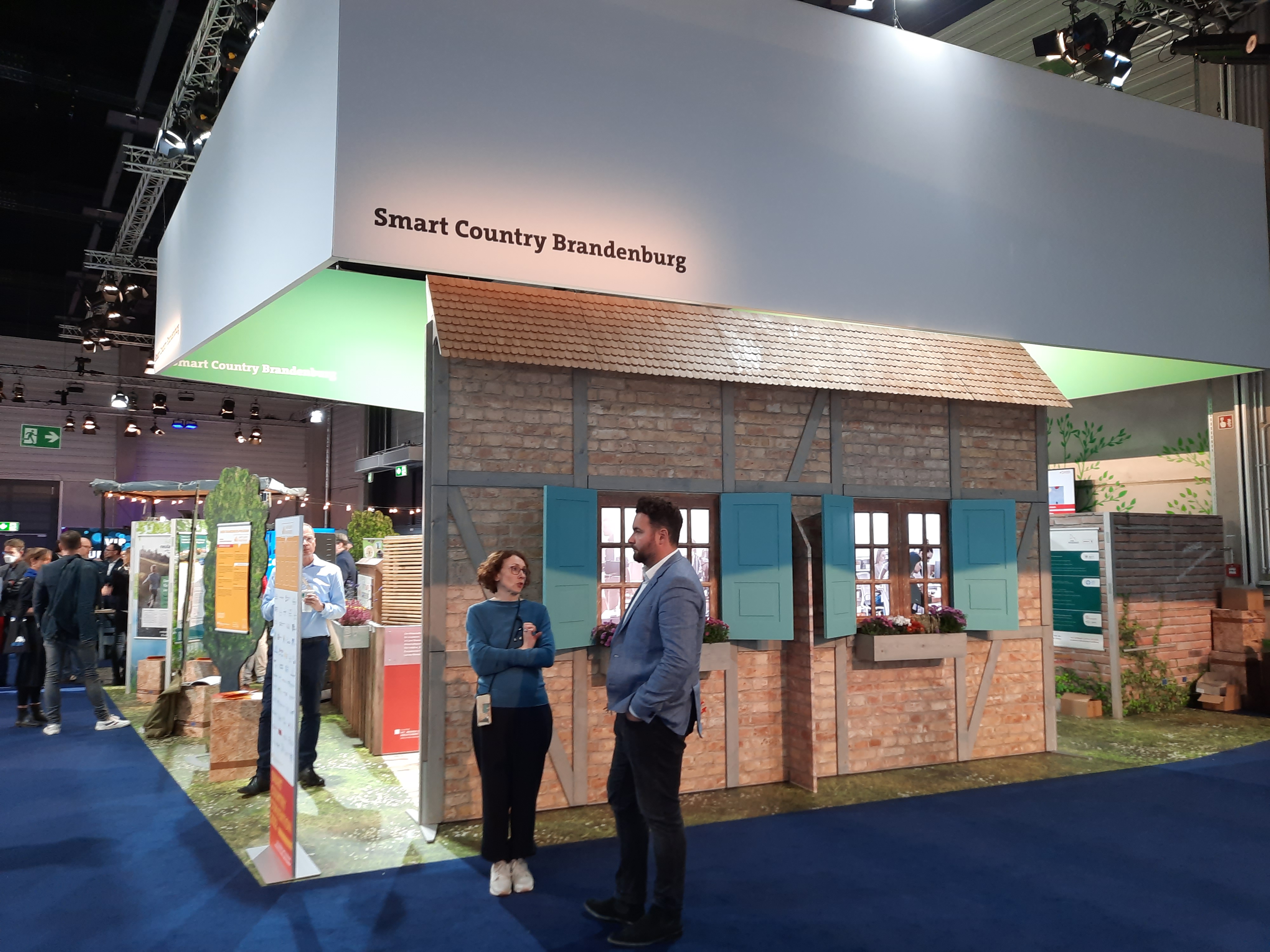 Stand auf der Smart Country Convention