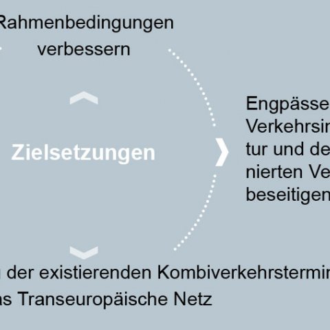 Grafik Zielsetzungen Logistik