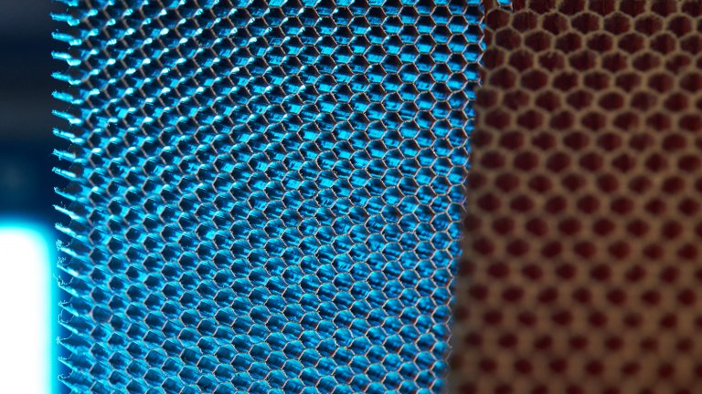 Leichtbauteil Wabenstruktur