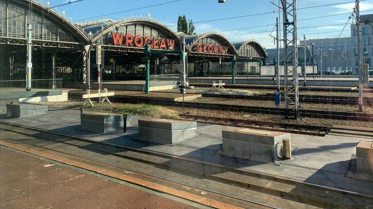 Bahnhof von Breslau / Wroclaw