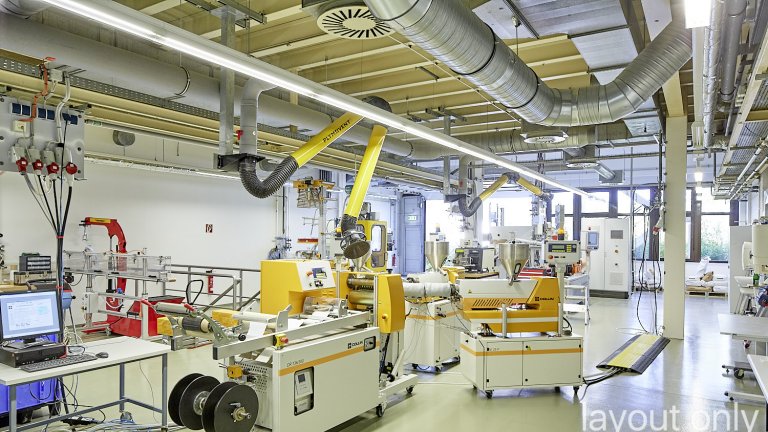 Fraunhofer IAP Verarbeitungstechnikum Schwarzheide