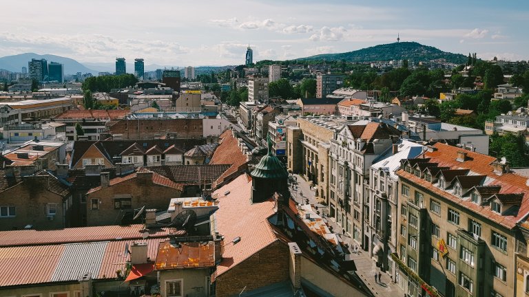 Sarajevo Stadtansicht