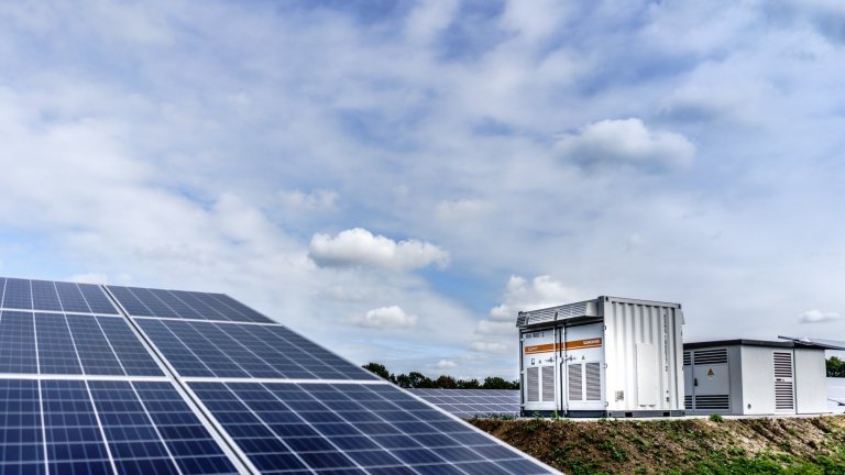 PV Anlage mit Trafo