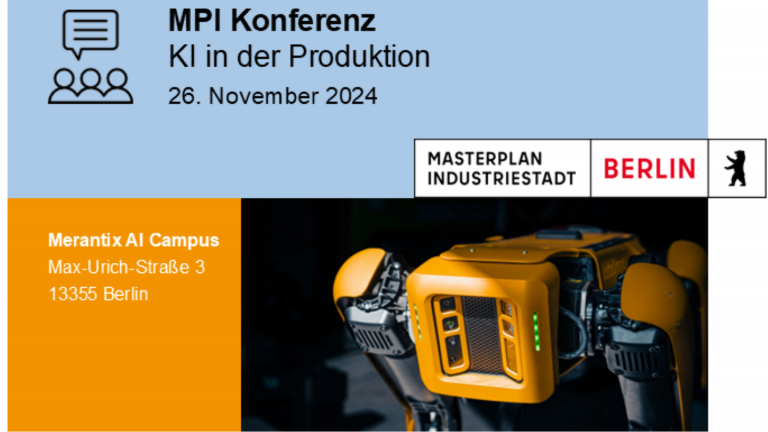 MPI Konferenz 2024 | KI in der Produktion