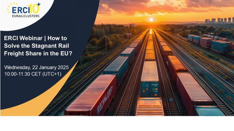 ERCI Webinar | How to Solve the Stagnant Rail Freight Share in the EU?