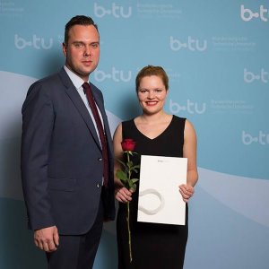 Professor und Studentin