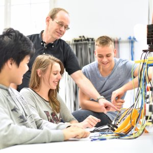 Gruppe Studenten